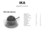 IKA lab dancer Instrucciones De Manejo