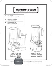 Hamilton Beach Commercial HBH455 Serie Manual De Operación