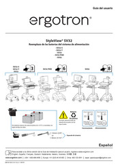 Ergotron StyleView SV32-T Guia Del Usuario