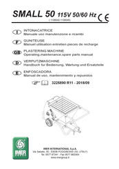 IMER 1106045 Manual De Uso, Mantenimiento Y Repuestos