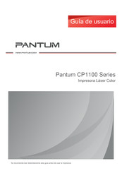 Pantum CP1100 Serie Guía De Usuario