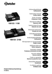 Bartscher 190153 Instrucciones De Uso