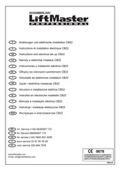 Chamber LiftMaster Professional CB22 Manual De Instrucciones