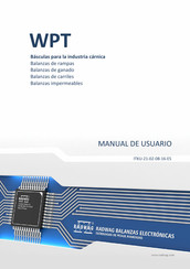 RADWAG WPT/2K 300 Manual De Usuario