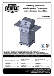 EXPERT GRILL 720-0864T Instrucciones De Ensamblaje