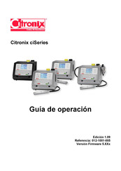 Citronix Ci Serie Guía De Operación