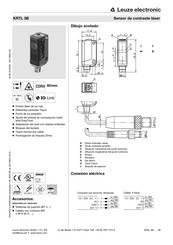 Leuze electronic KRTL 3B/4.3111-S8 Guia De Inicio Rapido