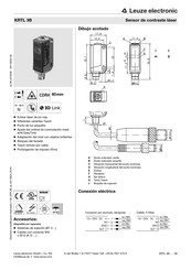 Leuze electronic 50111321 Guia De Inicio Rapido