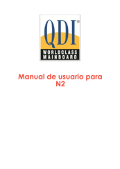 QDI N2 Manual De Usuario