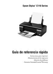 Epson Stylus C110 Serie Guía De Referencia Rápida