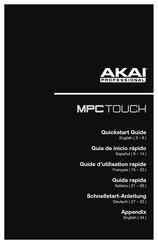 Akai Professional MPC Touch Guia De Inicio Rapido