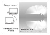 SOUNDMASTER PDB-1800 Manual De Usuario