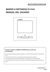 Mitsubishi RC-EX3A Manual Del Usuario