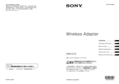 Sony DWA-01D Manual De Instrucciones