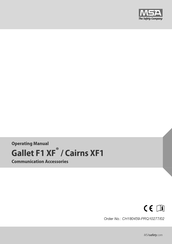 MSA Cairns XF1 Manual De Instrucciones