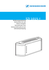 Sennheiser SZI 1015-T Instrucciones Para El Uso