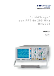 Hameg CombiScope HM2008 Manual Del Usario