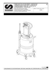 Samoa extractor 100 Guía De Servicio Técnico Y Recambios