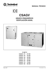 Technibel CSAGV 70 Manual Tecnico