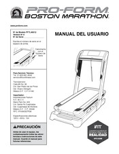 Pro-Form PFTL40012 Manual Del Usuario