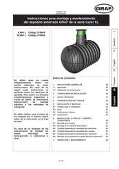 Graf Carat XL 8.500 L Instrucciones Para Montaje Y Mantenimiento