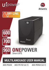 Atlantis OnePower A03-PE960 Manual Del Usuario