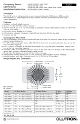 Lutron ULOS-CUS-1000 Instrucciones Para La Instalación