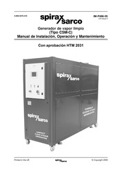 Spirax Sarco CSM-C 300 Manual De Instalación, Operación Y Mantenimiento