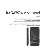 LG GW550 Guia Del Usuario