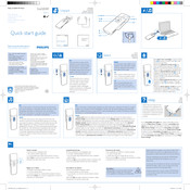 Philips GoGear SA5MXX Serie Guía De Configuración Rápida