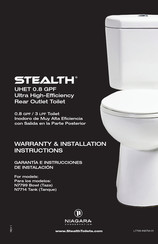 Stealth UHET 0.8 GPF Instrucciones De Instalación