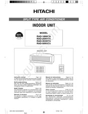 Hitachi RAD-35NH7A Manual De Instrucciones