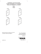 Kohler K-2509 Guía De Instalación Y Cuidado
