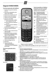 Gigaset A400A Manual De Instrucciones