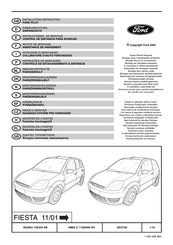 Ford SK2S6J 13K236 AB Instrucciones De Montaje