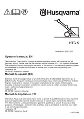Husqvarna HTC T5 Manual De Usuario
