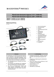 3B SCIENTIFIC PHYSICS Instrucciones De Uso