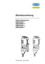 TYROLIT Hydrostress DME39MW Serie Manual De Instrucciones