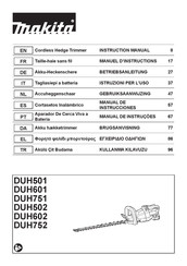 Makita DUH601 Manual De Instrucciones