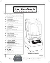 Hamilton Beach Commercial HBH950 SERIE Manual De Operación