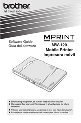 Brother MPRINT MW-120 Guía Del Software