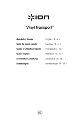 ION Vinyl Transport Guia De Inicio Rapido