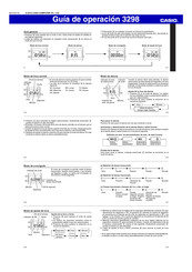 Casio 3298 Guía De Operación