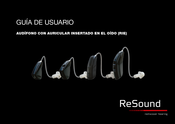 Resound SY312 Guía De Usuario