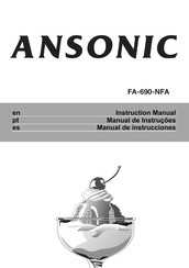 Ansonic FA-690-NFA Manual De Instrucciones