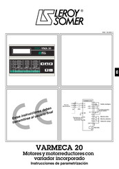 Leroy-Somer VARMECA - 20 Instrucciones De Parametrización