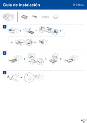Ricoh SP 230DNW Guia De Instalacion