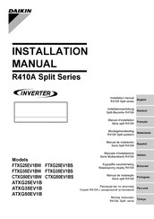 Daikin ATXG35EV1B Manual De Instalación