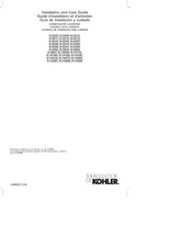 Kohler K-14390 Guía De Instalación Y Cuidado