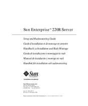 Sun Enterprise 220R Manual De Instalación Y Montaje